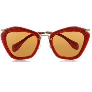 Rare Miu Miu SMU10N in Red Glitter - Noir Special Project